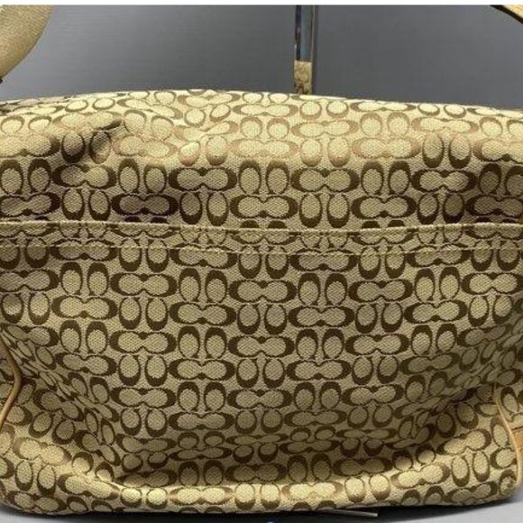 Coach Messenger Crossbody Bag F70283 Canvas Leather 2010 - Picture 4 of 5